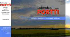 Desktop Screenshot of lakeudenportti.com